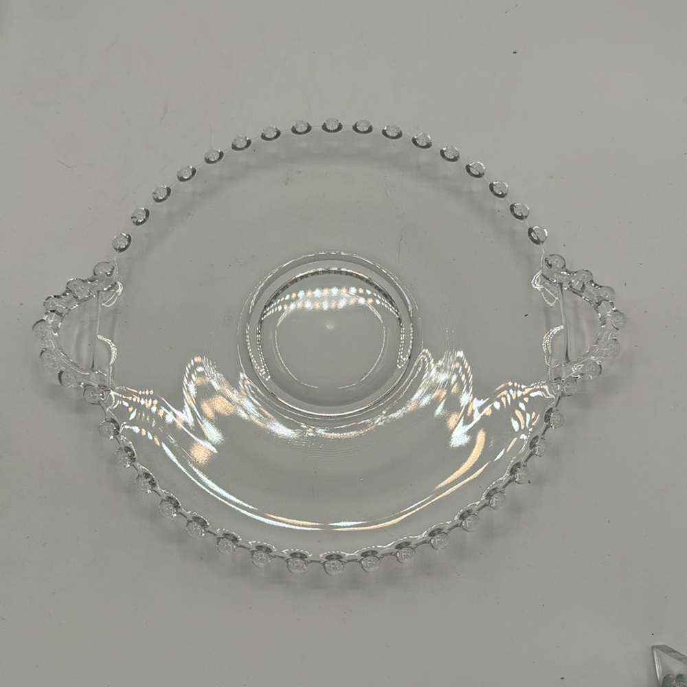 Lovely candlestick tray 8 1/2”
